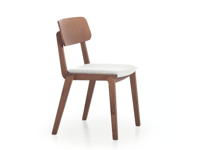 WING 11 - Wooden chair with integrated cushion _ Very Wood